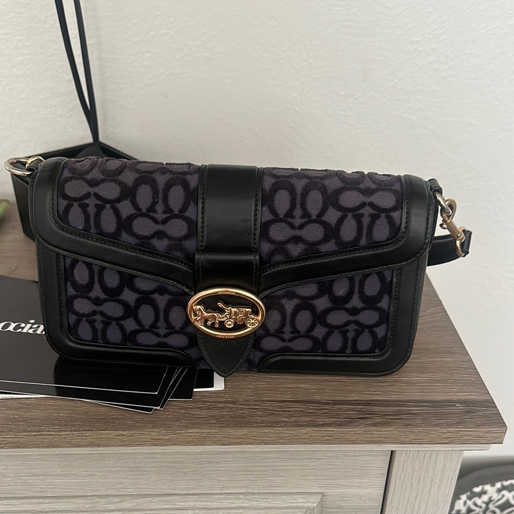 Coach Black and Gold Women's Bag